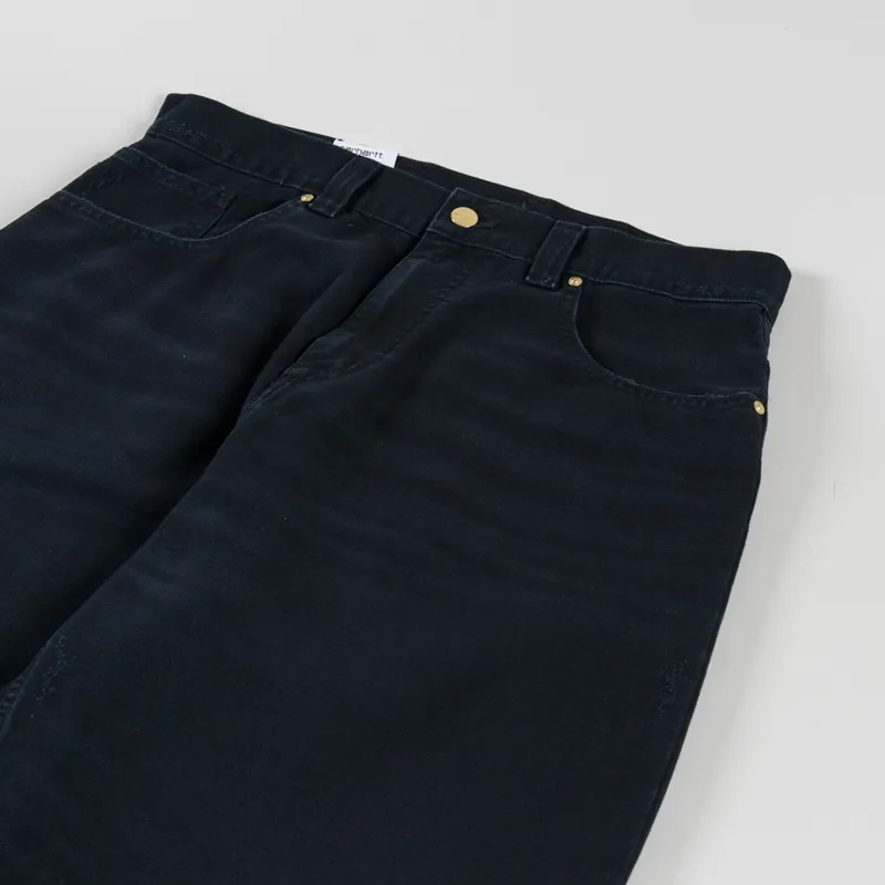 Carhartt WIP Brandon Pant Black Grind Wash-6