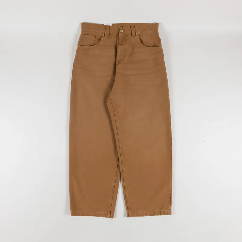 Carhartt WIP Brandon Pant Hamilton Brown Grind Wash-1