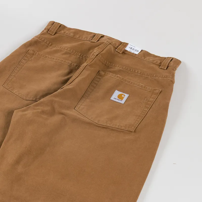 Carhartt WIP Brandon Pant Hamilton Brown Grind Wash-3