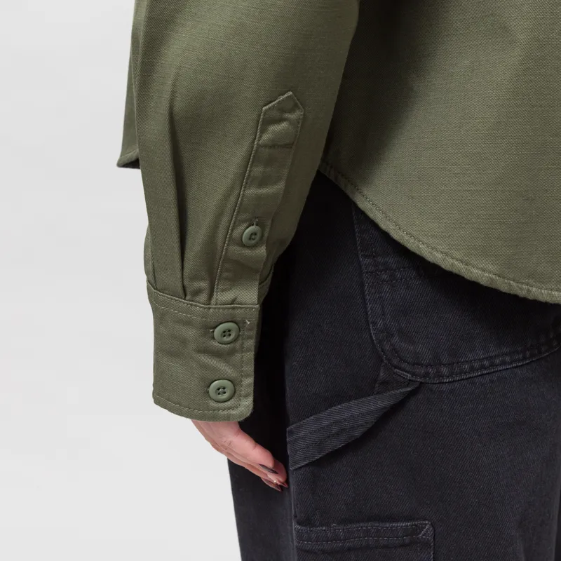 Carhartt WIP Womens Kelly Shirt Jac Leaf-9