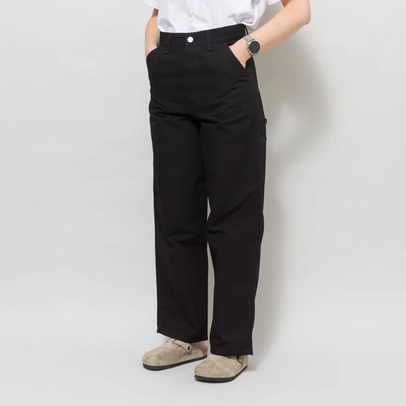 Carhartt WIP Womens Brandon Single Knee Pants Black Rigid-2