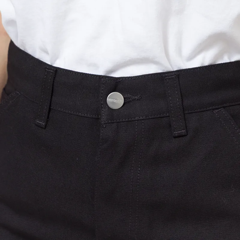 Carhartt WIP Womens Brandon Single Knee Pants Black Rigid-7