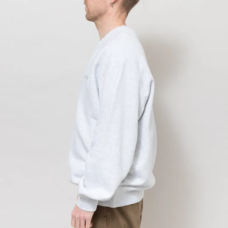 Carhartt WIP Label Sweatshirt Ash Heather-2