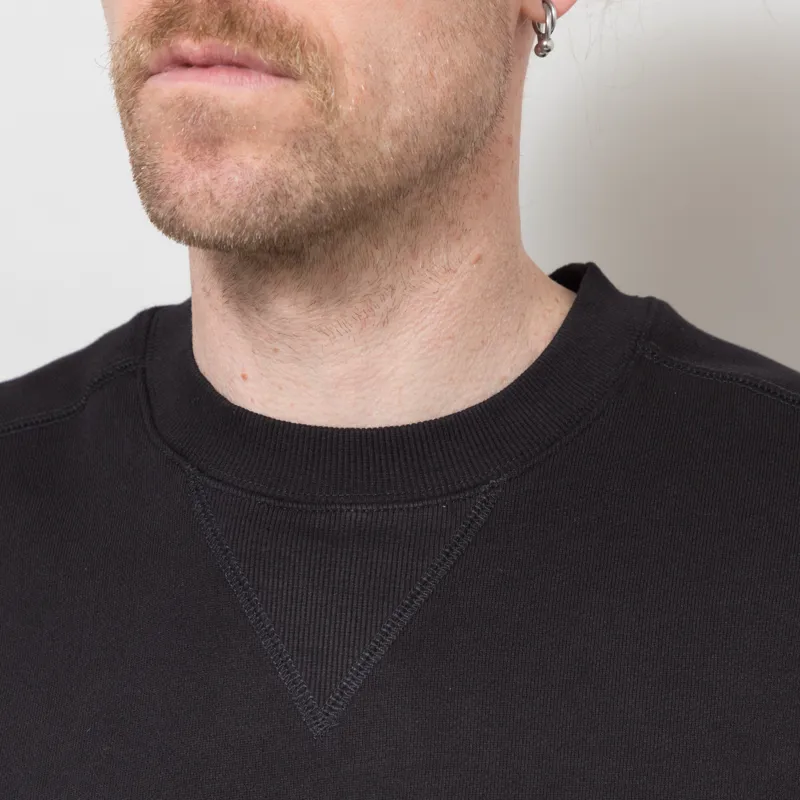 Carhartt WIP Label Sweatshirt Black-5