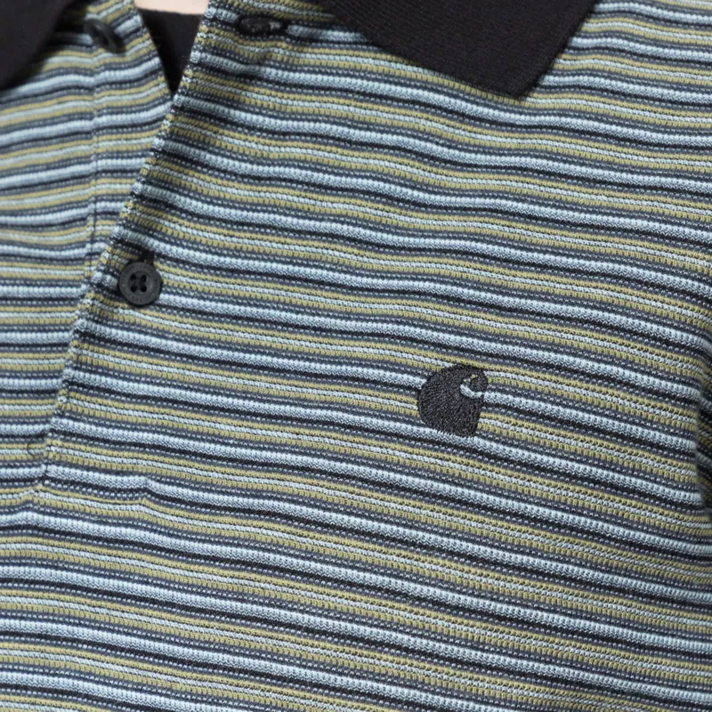 Carhartt WIP Womens Dion Polo Striped Icaria-4