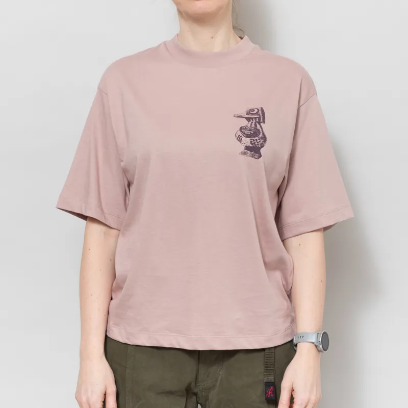 Carhartt WIP Womens Forma T Shirt Gentle Pink-3