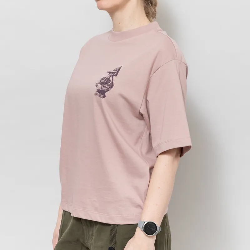 Carhartt WIP Womens Forma T Shirt Gentle Pink-2
