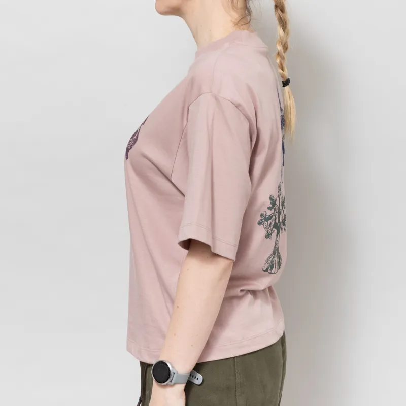 Carhartt WIP Womens Forma T Shirt Gentle Pink-1