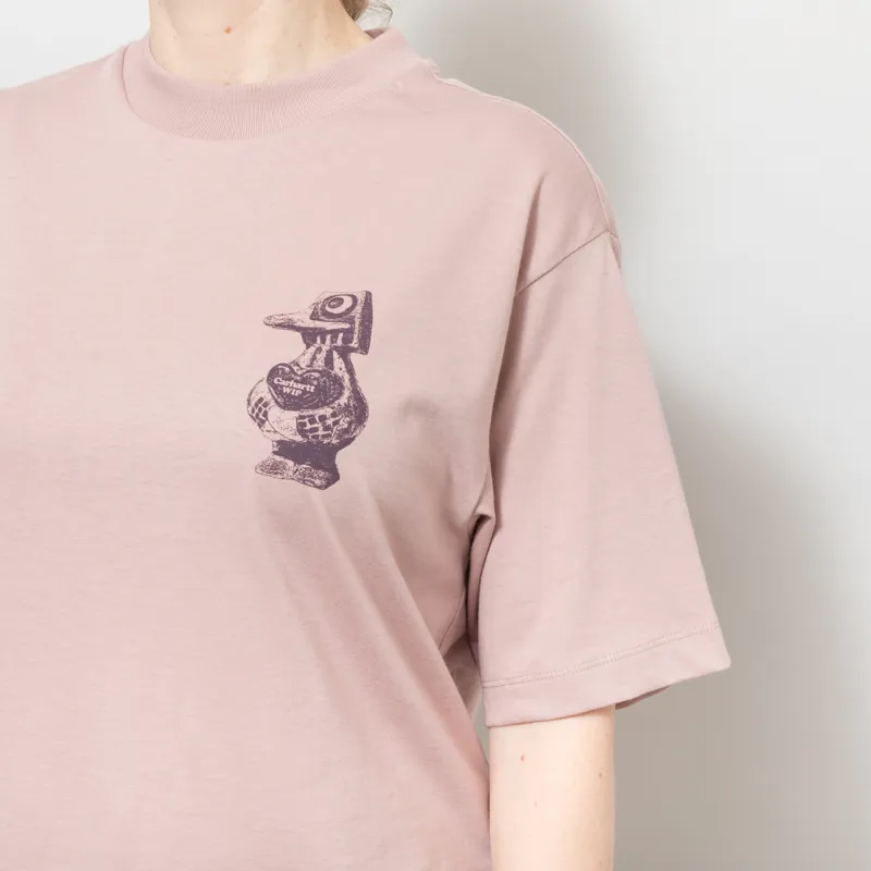 Carhartt WIP Womens Forma T Shirt Gentle Pink-5