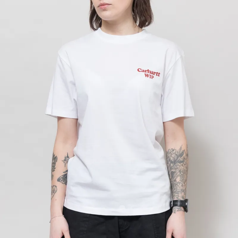 Carhartt WIP Womens Spoiled T Shirt White-1