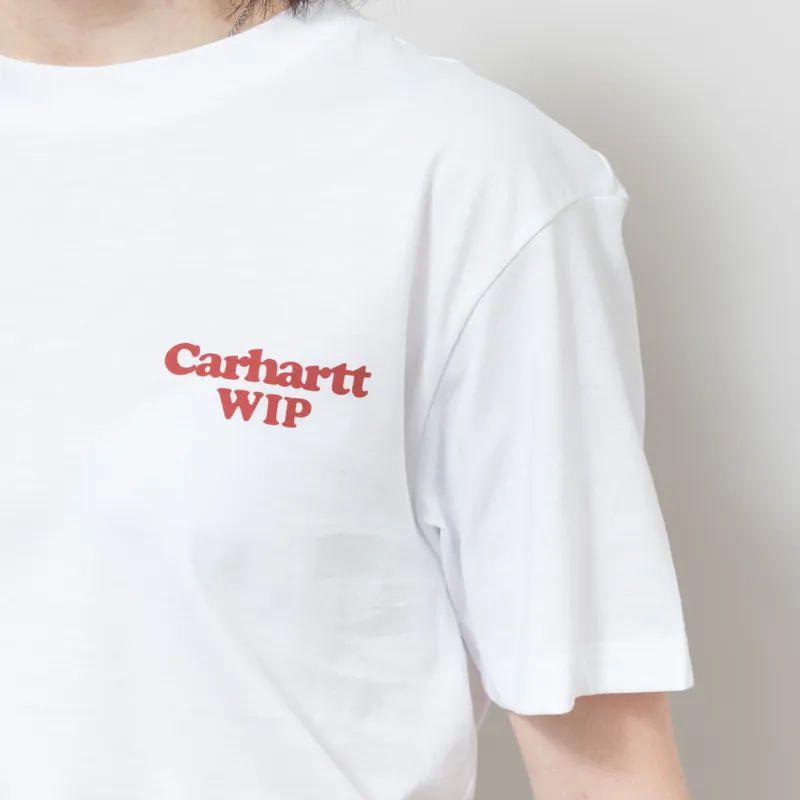 Carhartt WIP Womens Spoiled T Shirt White-3