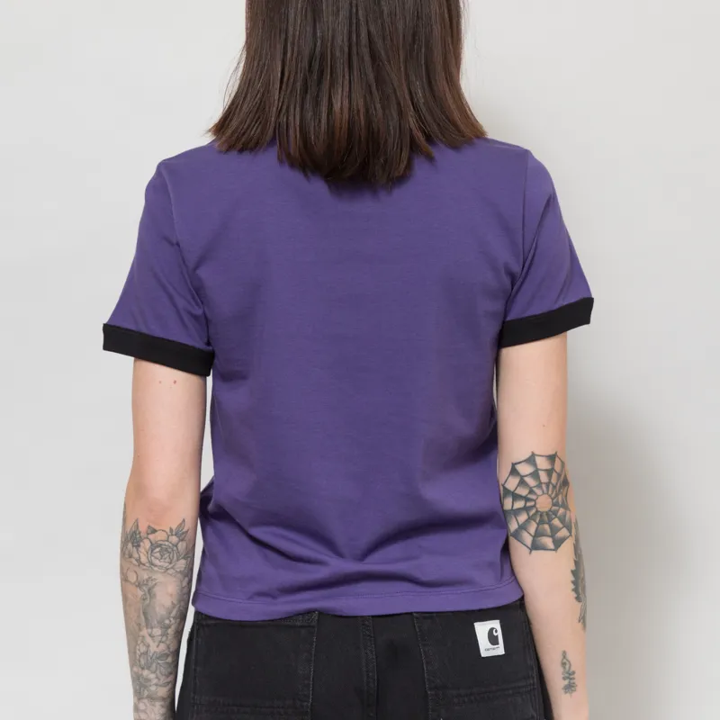 Carhartt WIP Womens IP Ringer T Shirt Calla Black-3