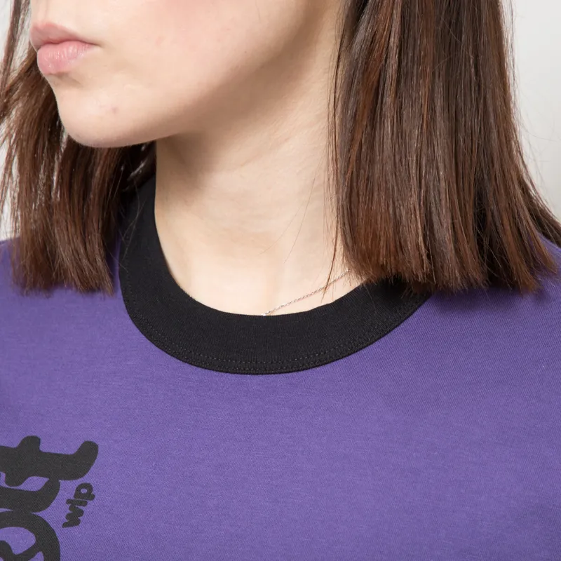 Carhartt WIP Womens IP Ringer T Shirt Calla Black-6