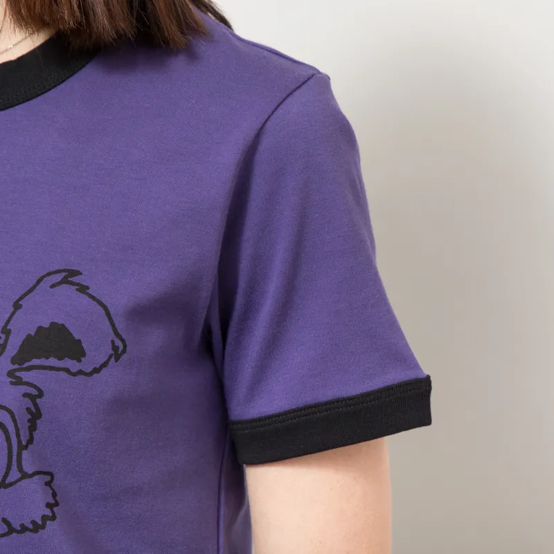 Carhartt WIP Womens IP Ringer T Shirt Calla Black-7