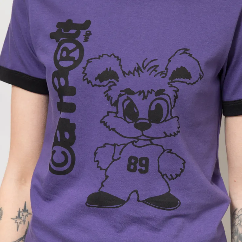 Carhartt WIP Womens IP Ringer T Shirt Calla Black-8