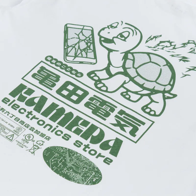 Edwin Kamera T Shirt White-4