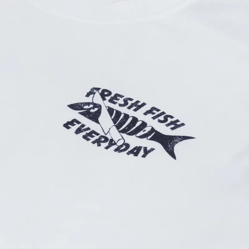 Edwin Monsieur Sakana T Shirt White-5