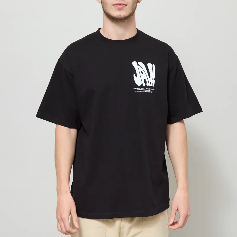 Edwin United We Stand T Shirt Black-2