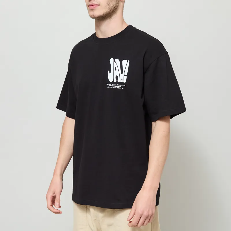 Edwin United We Stand T Shirt Black-1