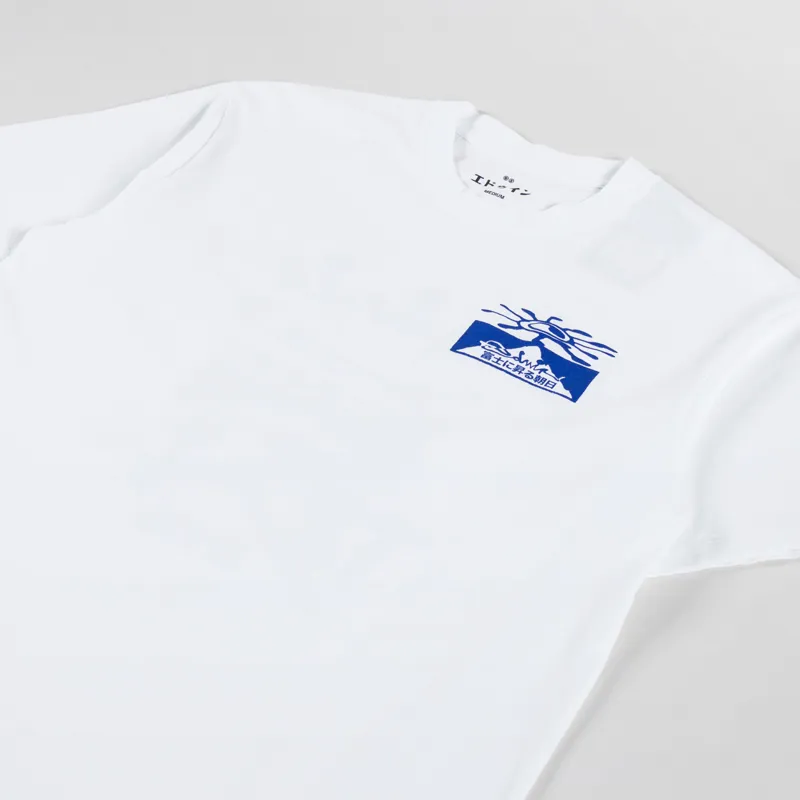 Edwin Mount Fuji Dusk T Shirt White-3