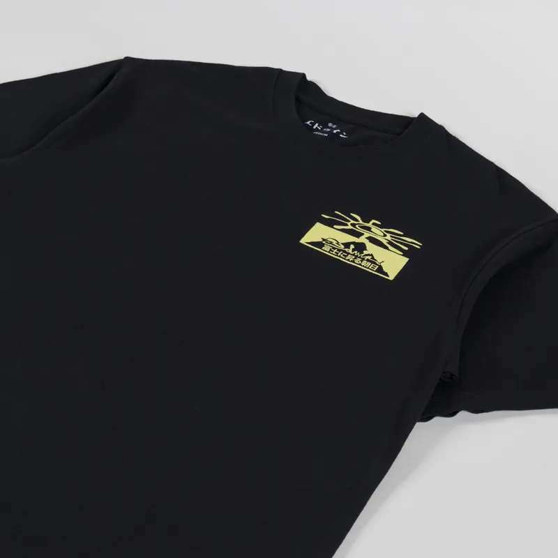 Edwin Mount Fuji Dusk T Shirt Black-3