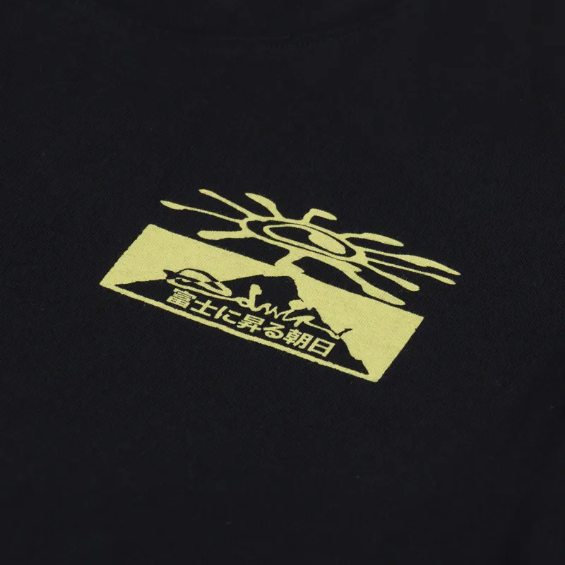 Edwin Mount Fuji Dusk T Shirt Black-5