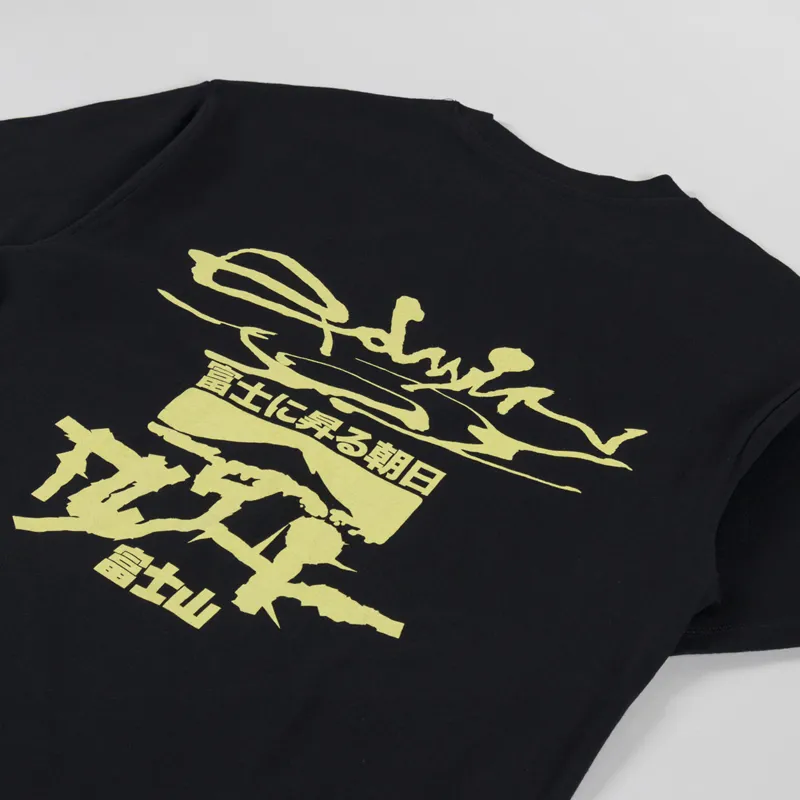 Edwin Mount Fuji Dusk T Shirt Black-2