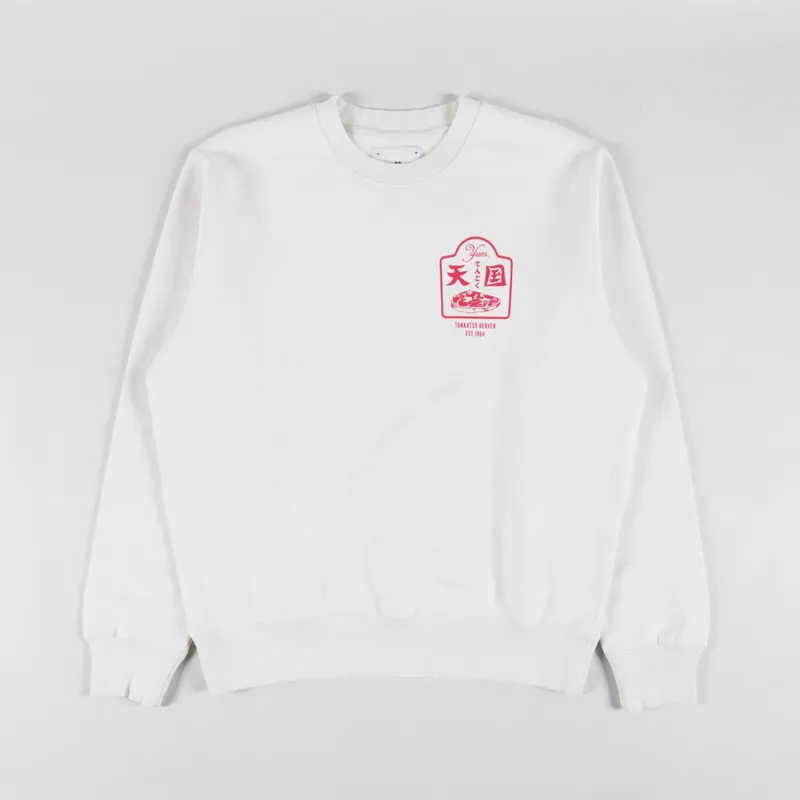 Edwin Tonkatsu Sweatshirt Whisper White-1