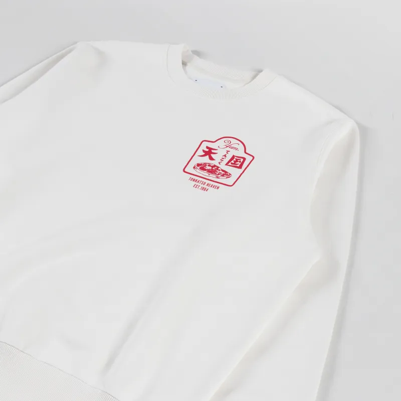 Edwin Tonkatsu Sweatshirt Whisper White-3