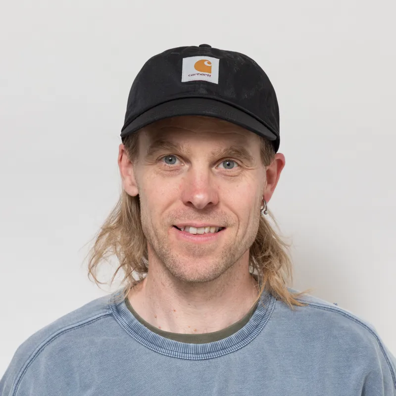 Carhartt WIP Postal Cap Black-1