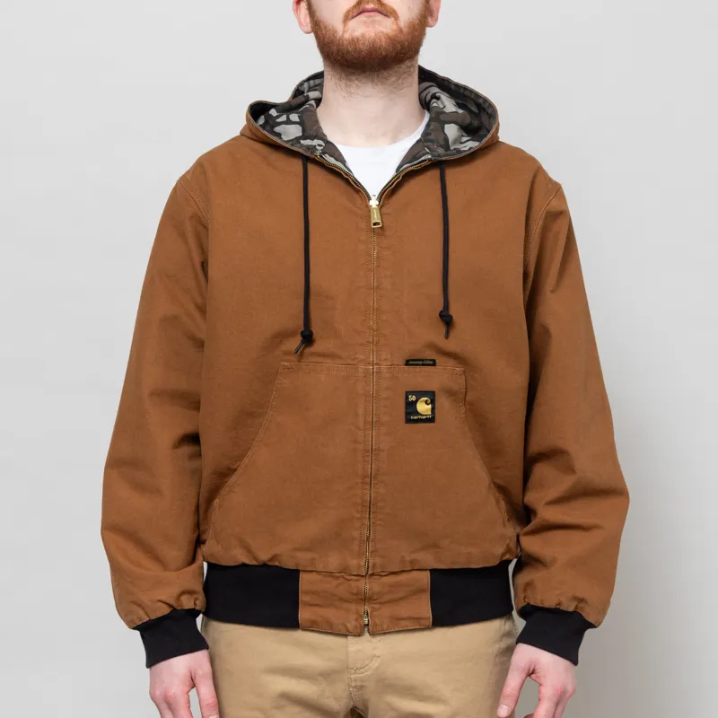 Carhartt WIP OG Active Jacket 50th Anniversary Edition Canvas Brown Camo