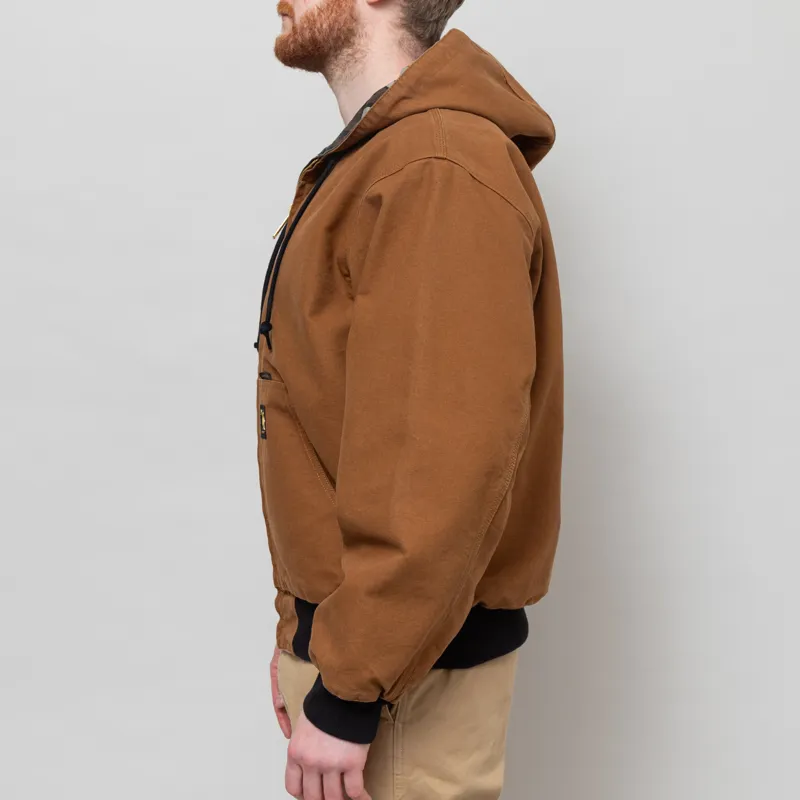Carhartt WIP OG Active Jacket 50th Anniversary Edition Canvas Brown Camo-4