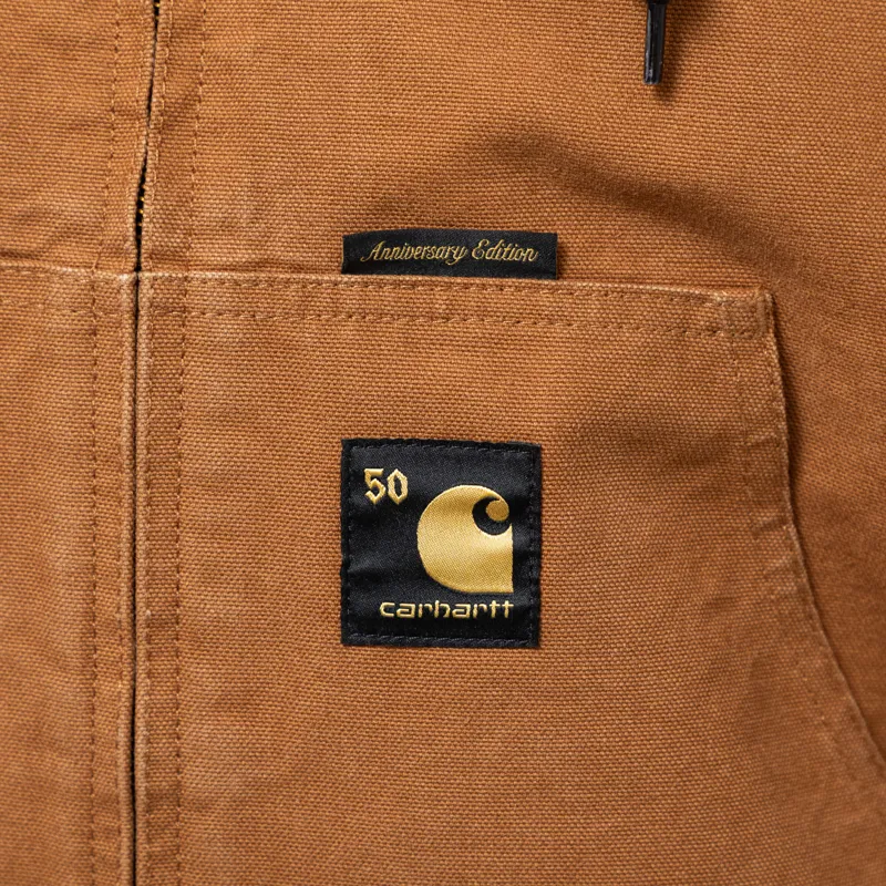 Carhartt WIP OG Active Jacket 50th Anniversary Edition Canvas Brown Camo-12