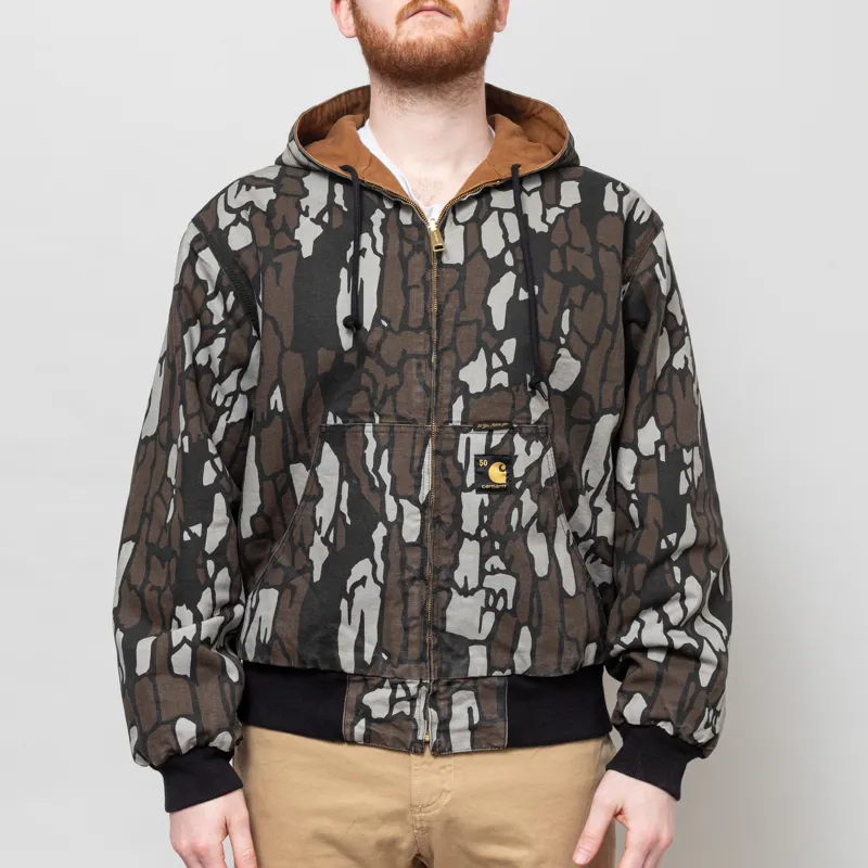 Carhartt WIP OG Active Jacket 50th Anniversary Edition Canvas Brown Camo-1