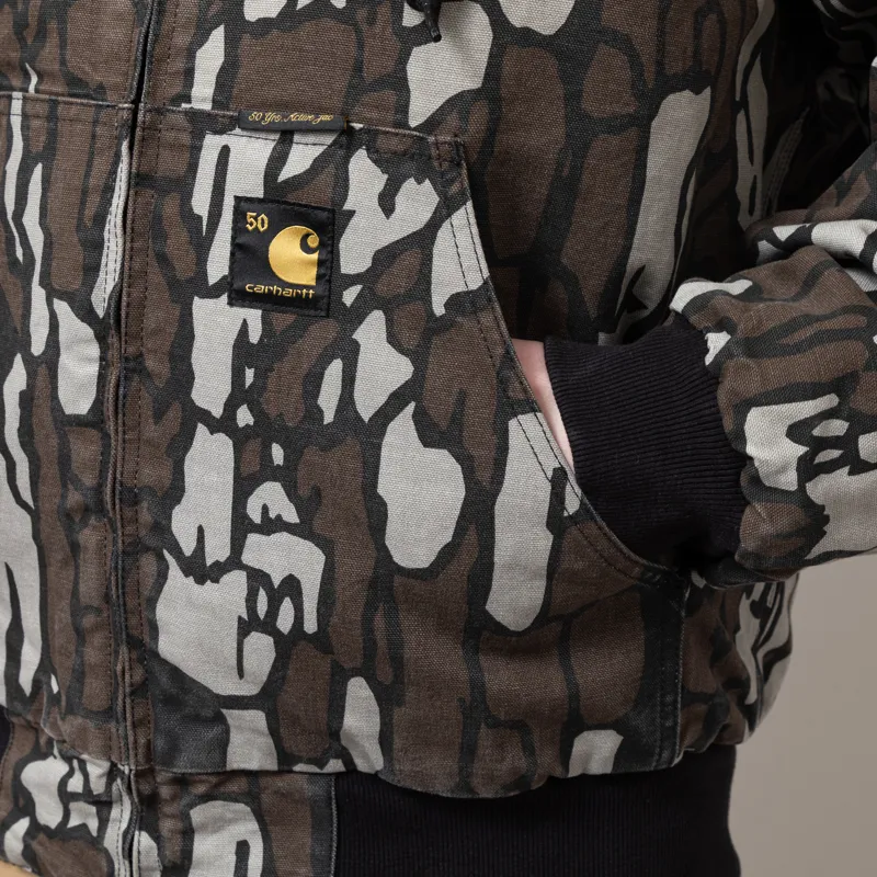 Carhartt WIP OG Active Jacket 50th Anniversary Edition Canvas Brown Camo-10