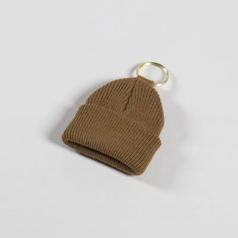 Carhartt WIP Mini Watch Hat Keychain Hamilton Brown-1