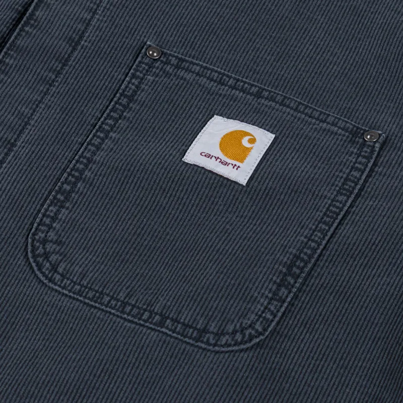 Carhartt WIP Parrish Shirt Jac Obsidian-5