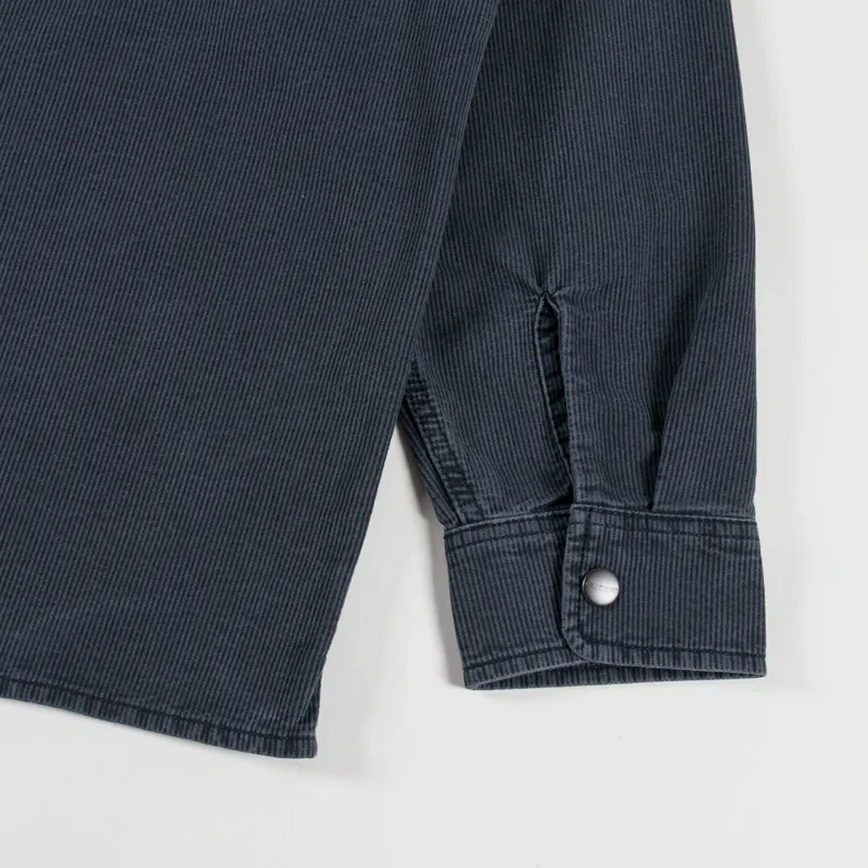 Carhartt WIP Parrish Shirt Jac Obsidian-9