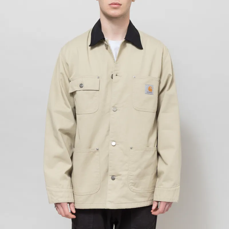 Carhartt WIP OG Chore Coat Barchan Black Rinsed