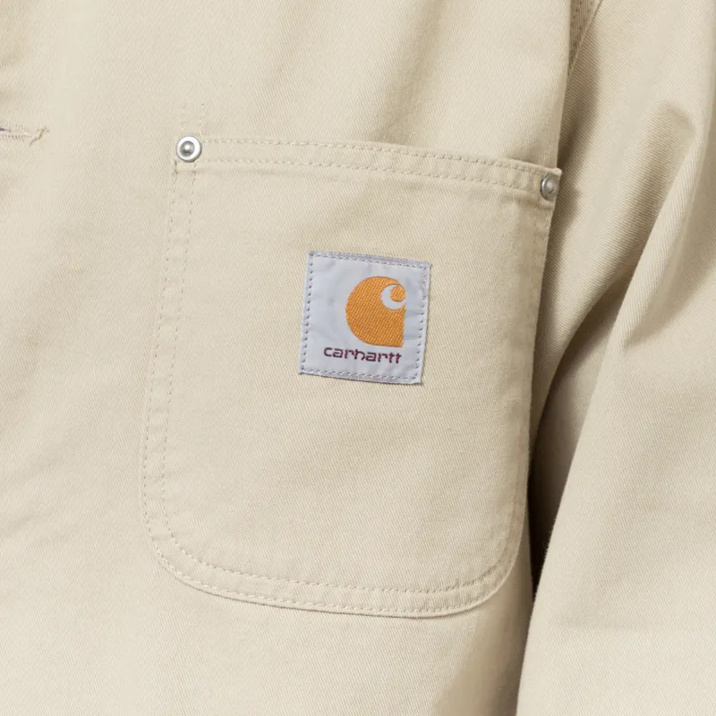 Carhartt WIP OG Chore Coat Barchan Black Rinsed-5