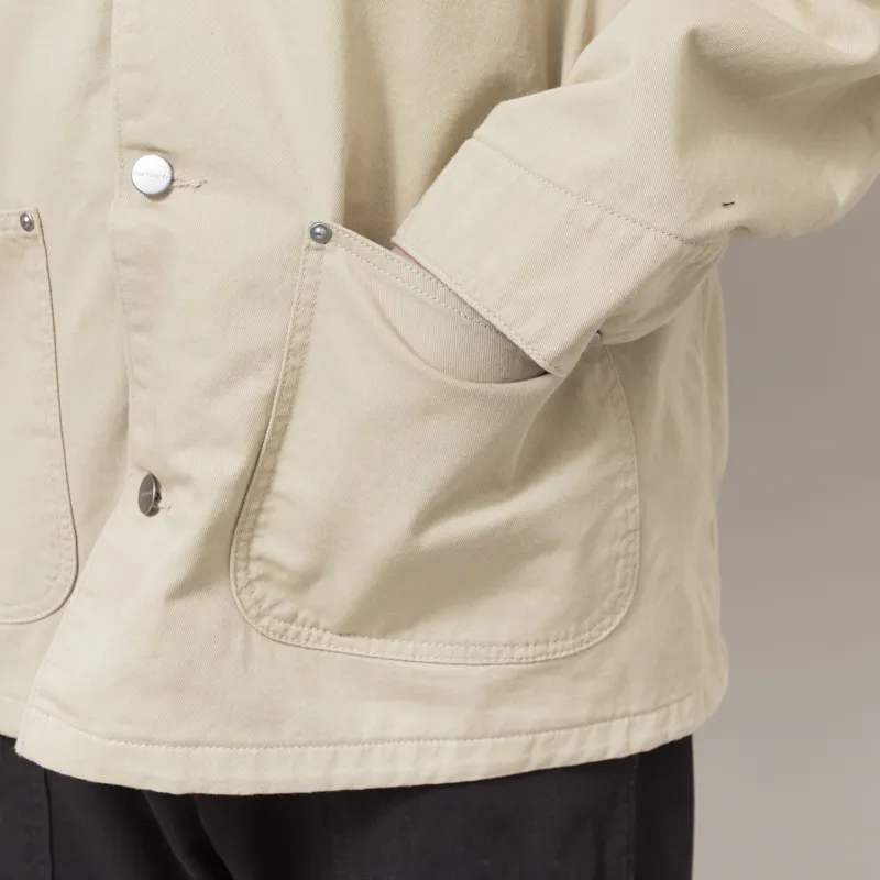 Carhartt WIP OG Chore Coat Barchan Black Rinsed-7