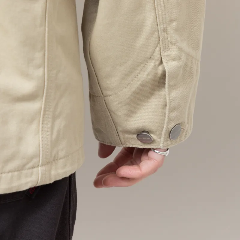 Carhartt WIP OG Chore Coat Barchan Black Rinsed-9