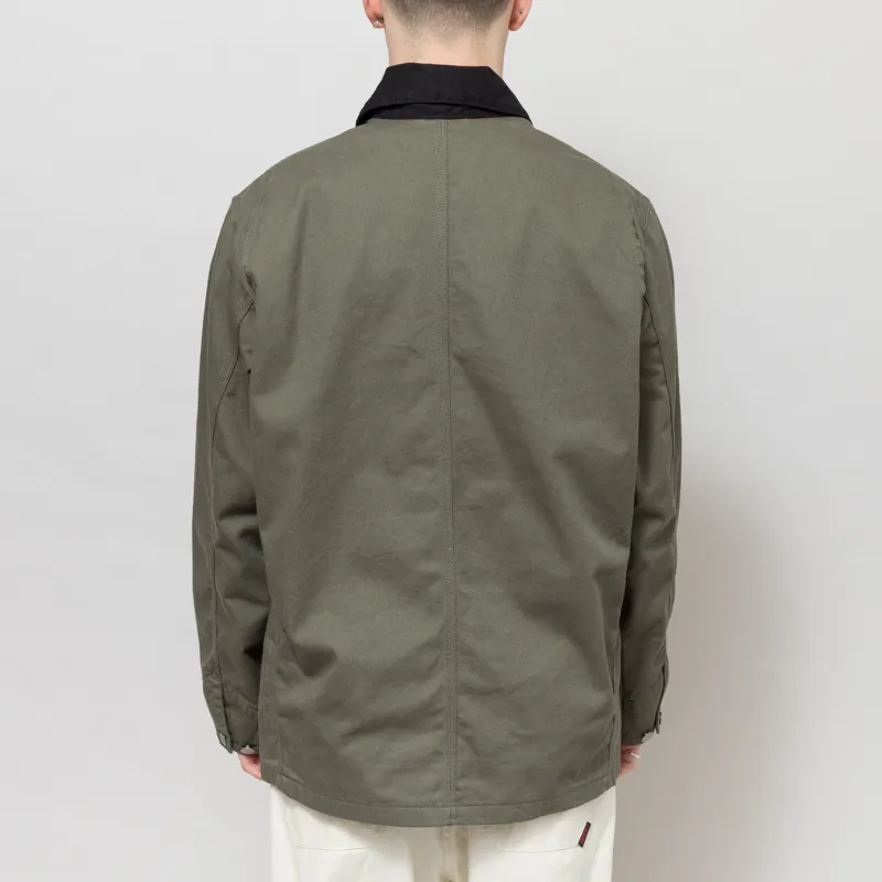 Carhartt WIP OG Chore Coat Leaf Black Rinsed-2