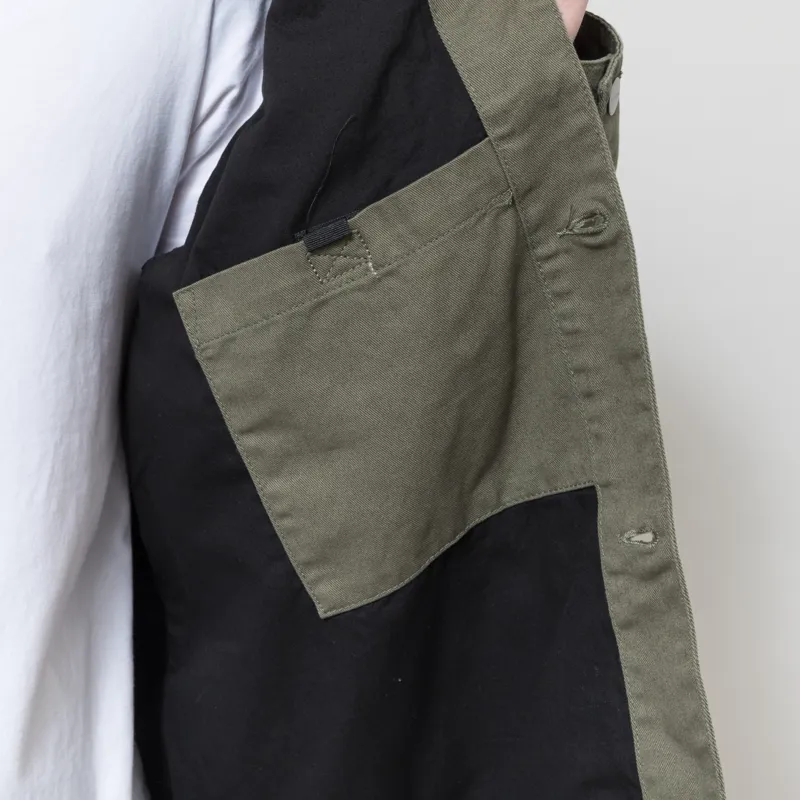 Carhartt WIP OG Chore Coat Leaf Black Rinsed-7