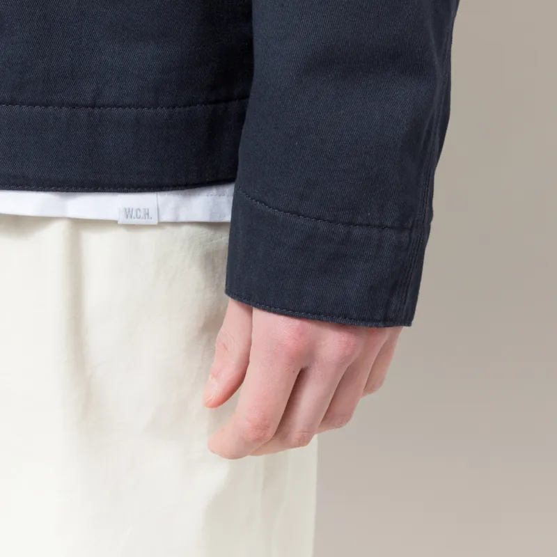 Carhartt WIP OG Detroit Jacket Deep Night Black Rinsed-9