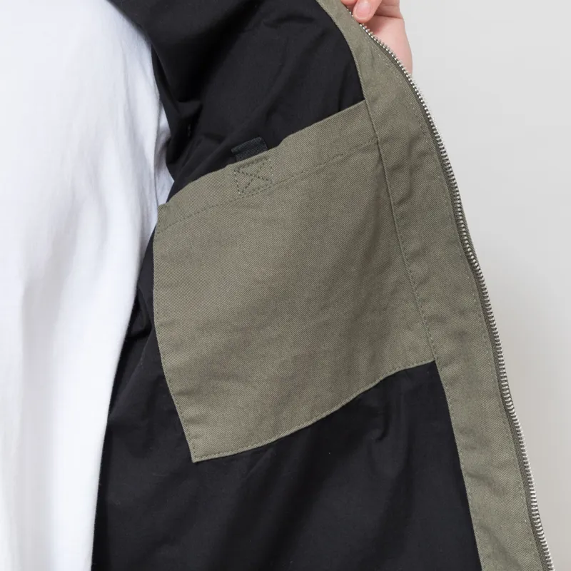 Carhartt WIP OG Detroit Jacket Leaf Black Rinsed-5