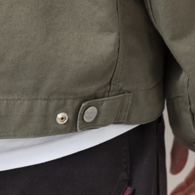 Carhartt WIP OG Detroit Jacket Leaf Black Rinsed-10