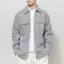 Carhartt WIP Mercer Shirt Jac Graphite Wax Stone Washed