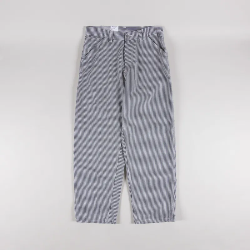 Carhartt WIP Mercer Single Knee Pants Striped Graphite Wax-1