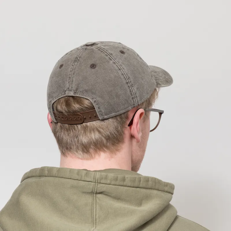 Edwin Soft Washed 6 Panel Cap Brown -2